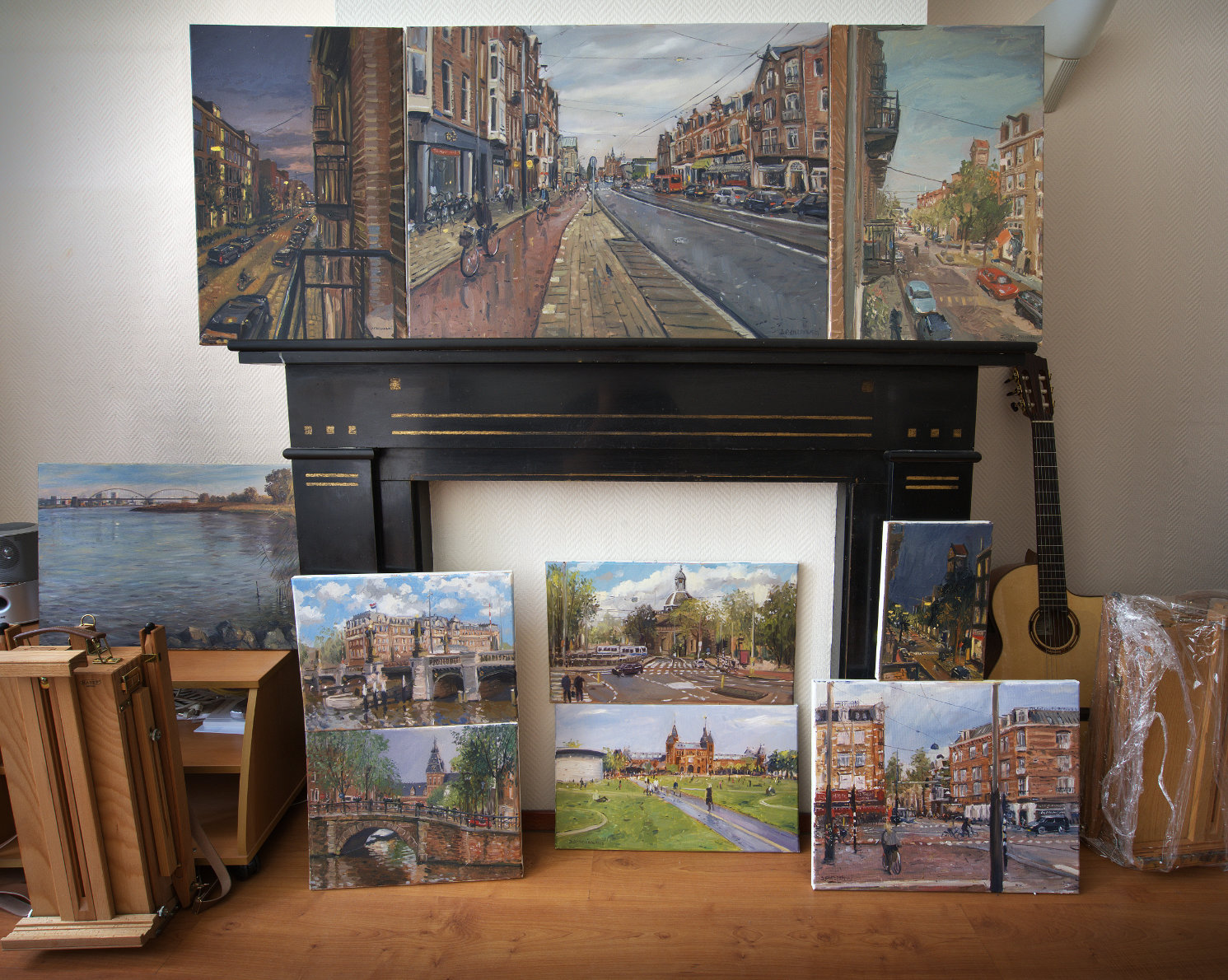 Pieces of art from Amsterdam